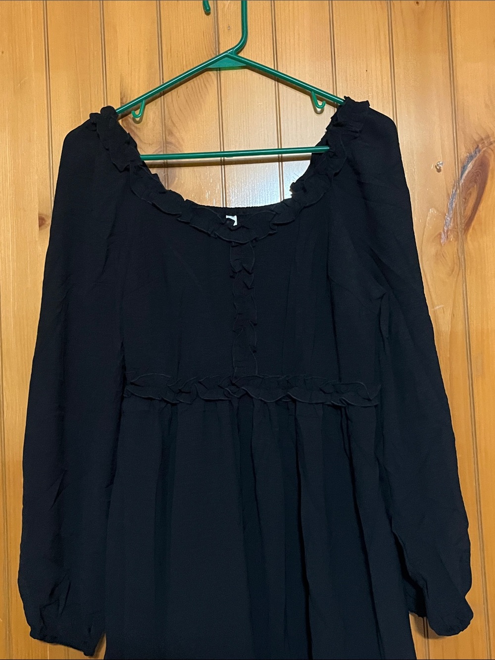 Dokotoo Empire Waist Ruffle Smocked Casual Mini Dress - Picture 7 of 10